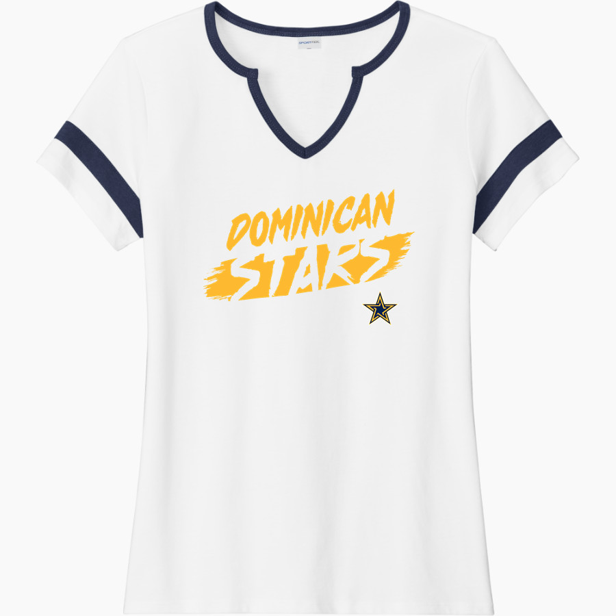 Dominican Stars <span class="pdp-name-mascot">Dominican University Stars</span> Sport-Tek Women's Halftime Notch-Neck Short-Sleeve T-Shirt