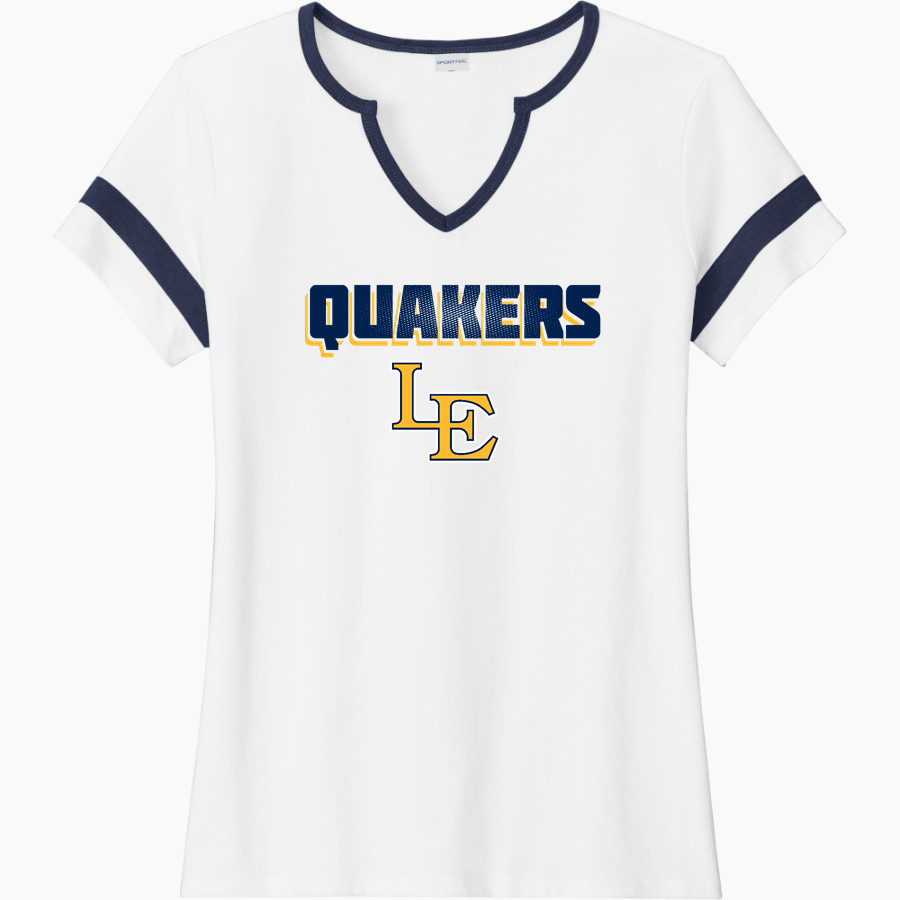 EASTERN HIGH SCHOOL QUAKERS Sport-Tek Women's Halftime Notch-Neck Short-Sleeve T-Shirt