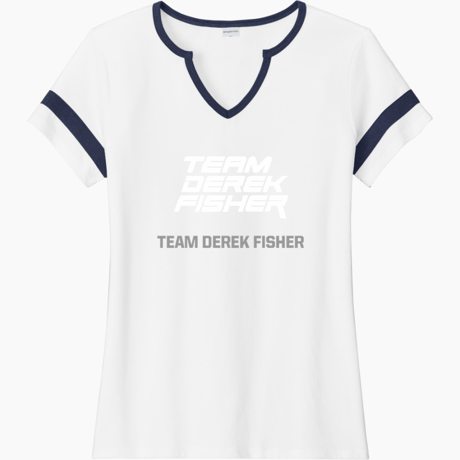 Be Better Foundation Team Derek Fisher Sport-Tek Women's Halftime Notch-Neck Short-Sleeve T-Shirt