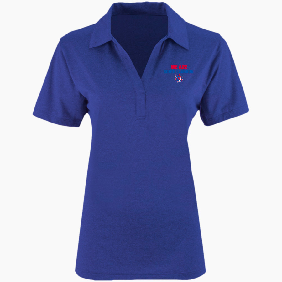 SOUTH CAMERON HIGH SCHOOL TARPONS Sport-Tek Women's Heather Contender Polo