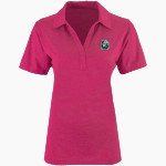 Gunston Herons Sport-Tek Women's Heather Contender Polo Front Thumbnail