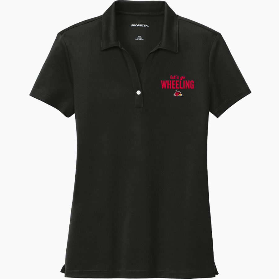 Wheeling University Cardinals Online Store <span class="pdp-name-mascot">Wheeling University Cardinals</span> Sport-Tek Women's UV Micropique Polo