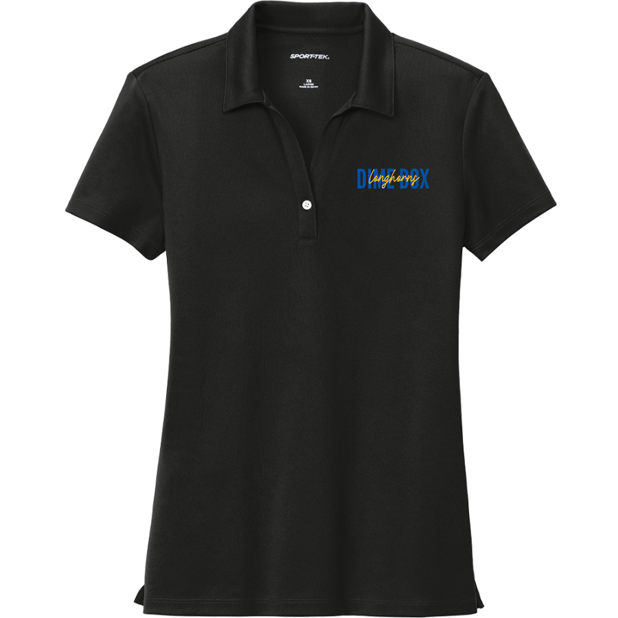 DIME BOX HIGH SCHOOL LONGHORNS <span class="pdp-name-mascot">DIME BOX LONGHORNS</span> Sport-Tek Women's UV Micropique Polo