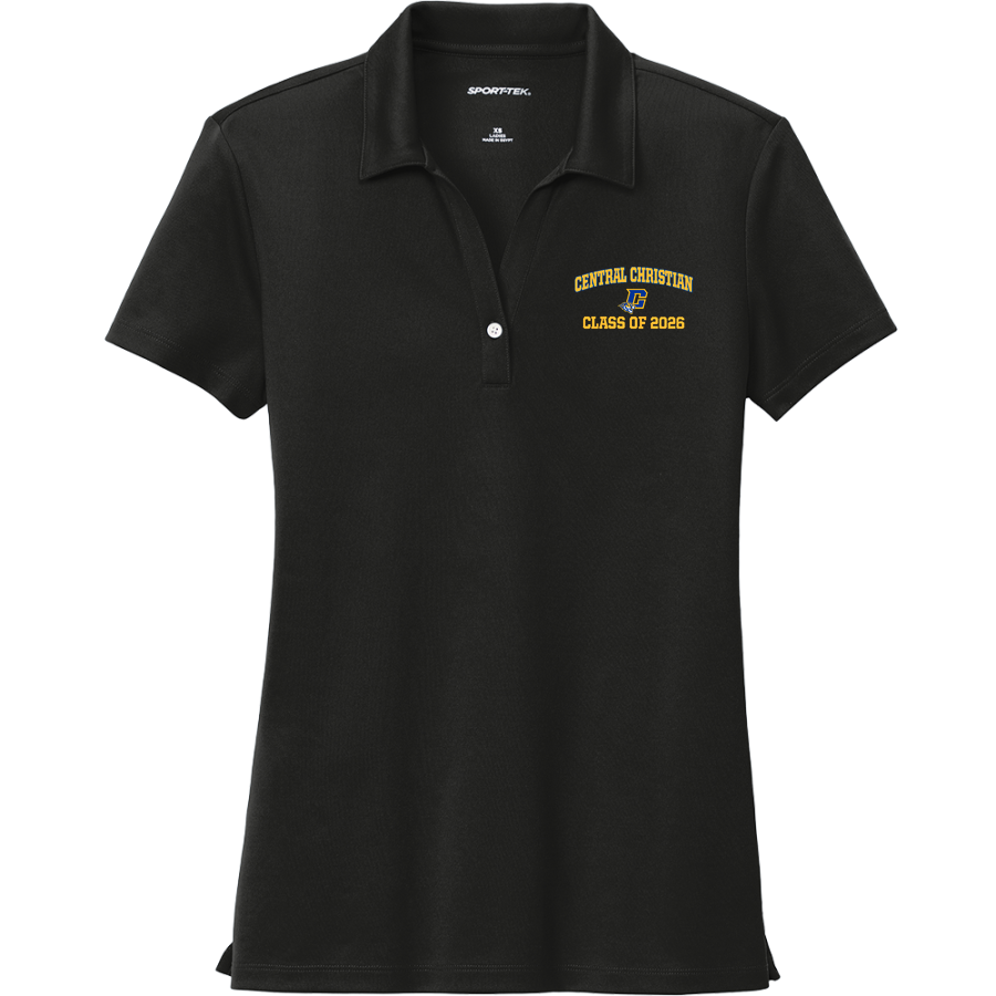 Central Christian Tigers <span class="pdp-name-mascot">Central Christian College Tigers</span> Sport-Tek Women's UV Micropique Polo