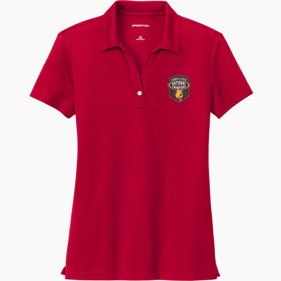 Ferris State Bulldogs <span class="pdp-name-mascot">Ferris State Bulldogs</span> Sport-Tek Women's UV Micropique Polo
