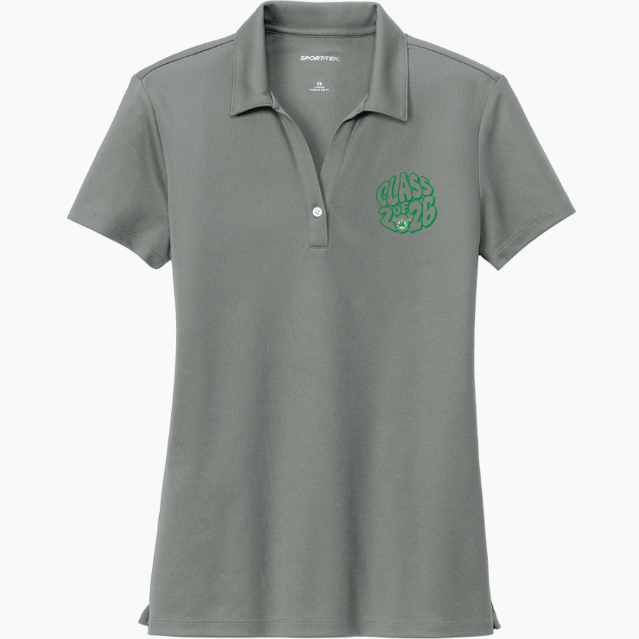 Communion of Saints School Sabres official sideline store <span class="pdp-name-mascot">Communion of Saints School Sabres</span> Sport-Tek Women's UV Micropique Polo