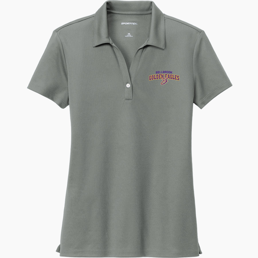 BELLBROOK GOLDEN EAGLES The Official Online Store <span class="pdp-name-mascot">BELLBROOK GOLDEN EAGLES</span> Sport-Tek Women's UV Micropique Polo