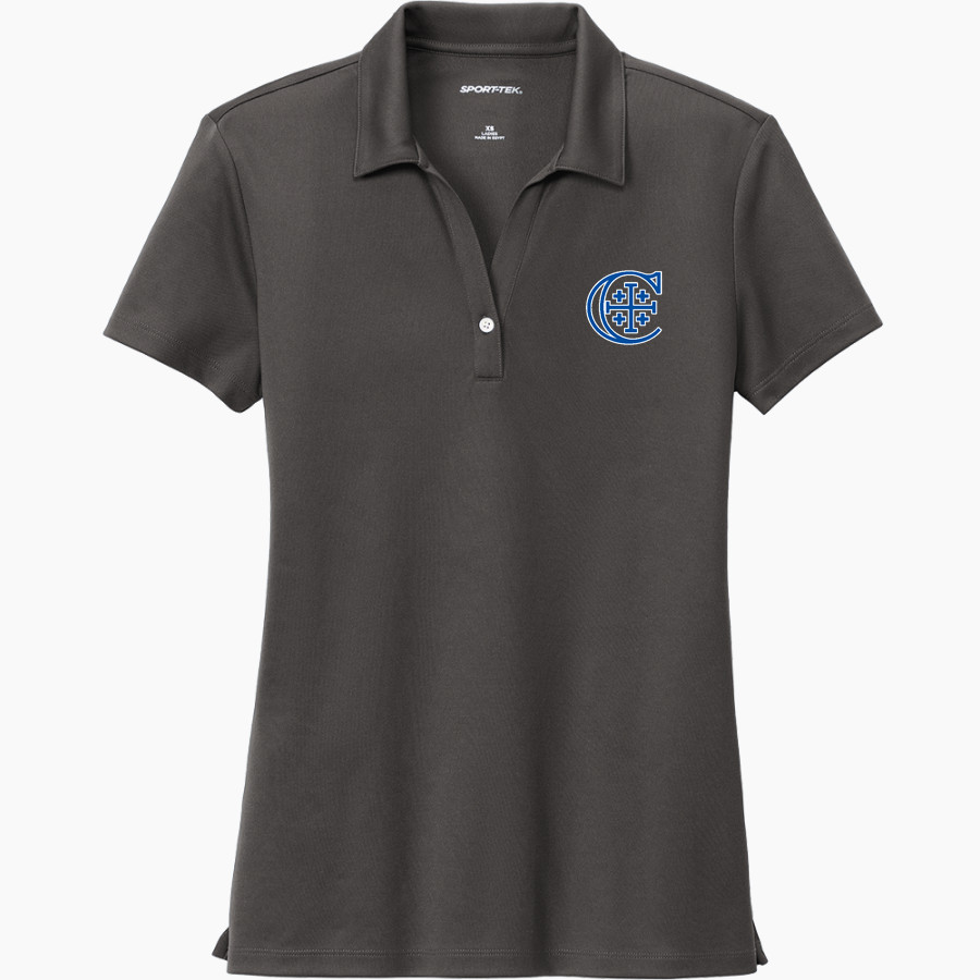 Christendom College Online Store <span class="pdp-name-mascot">Christendom College Crusaders</span> Sport-Tek Women's UV Micropique Polo