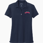 Bob Jones Patriots <span class="pdp-name-mascot">Bob Jones Patriots</span> Sport-Tek Women's UV Micropique Polo Front Thumbnail