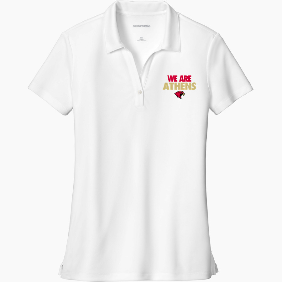 ATHENS HIGH SCHOOL RED HAWKS <span class="pdp-name-mascot">ATHENS RED HAWKS</span> Sport-Tek Women's UV Micropique Polo