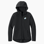 Spalding University Eagles <span class="pdp-name-mascot">Spalding University Eagles</span> Sport-Tek Women's Contrast Full-Zip Hoodie Front Thumbnail