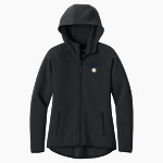 TopBridge Academy Falcons <span class="pdp-name-mascot">TopBridge Academy Falcons</span> Sport-Tek Women's Contrast Full-Zip Hoodie Front Thumbnail
