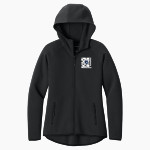 Maryville Christian <span class="pdp-name-mascot">Maryville Christian</span> Sport-Tek Women's Contrast Full-Zip Hoodie Front Thumbnail