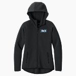 Northshore Titans Online Store <span class="pdp-name-mascot">Northshore Titans</span> Sport-Tek Women's Contrast Full-Zip Hoodie Front Thumbnail