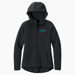 Gotham Tech Gargoyles <span class="pdp-name-mascot">Gotham Tech High School Gargoyles</span> Sport-Tek Women's Contrast Full-Zip Hoodie Front Thumbnail