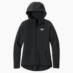 PENNSVILLE MEMORIAL HIGH SCHOOL EAGLES <span class="pdp-name-mascot">PENNSVILLE MEMORIAL EAGLES</span> Sport-Tek Women's Contrast Full-Zip Hoodie Front Thumbnail