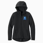 READING SENIOR HIGH SCHOOL BLUE DEVILS <span class="pdp-name-mascot">READING BLUE DEVILS</span> Sport-Tek Women's Contrast Full-Zip Hoodie Front Thumbnail