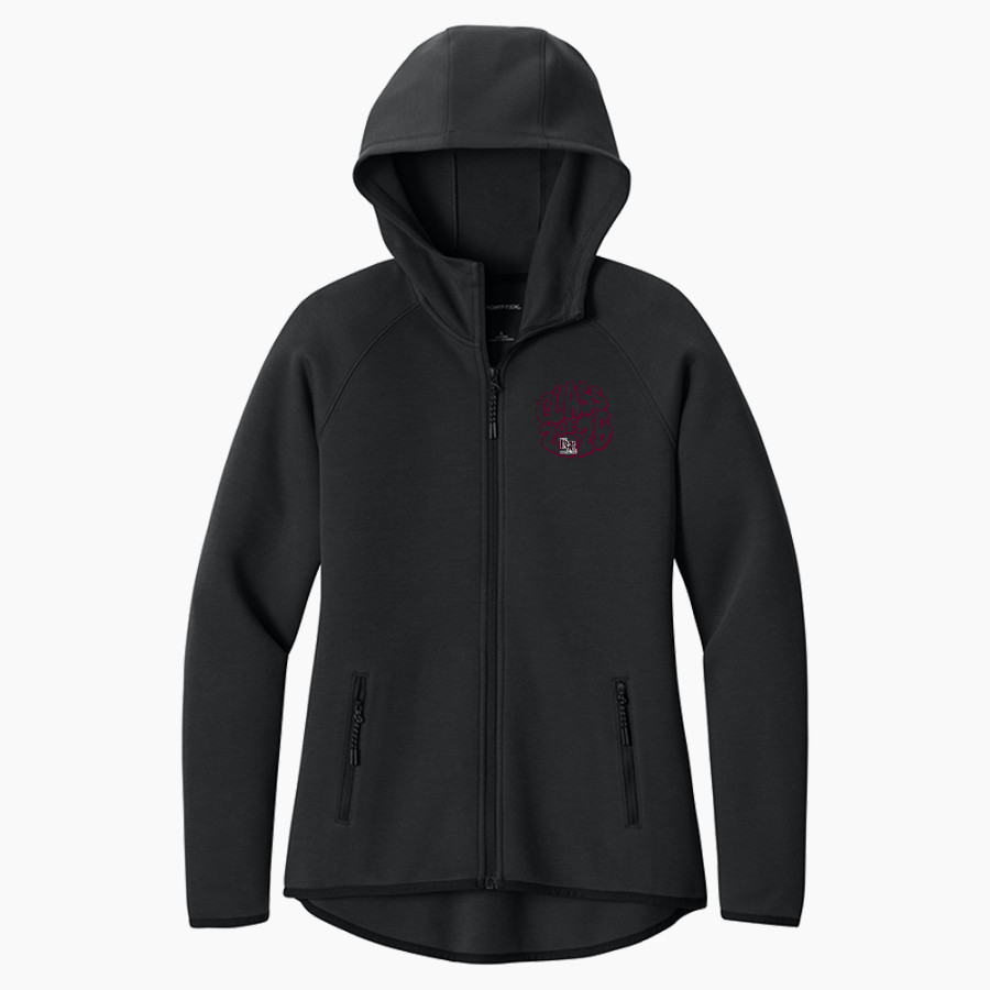 Edge Volleyball The Edge Volleyball <span class="pdp-name-mascot">The Edge Volleyball Club</span> Sport-Tek Women's Contrast Full-Zip Hoodie