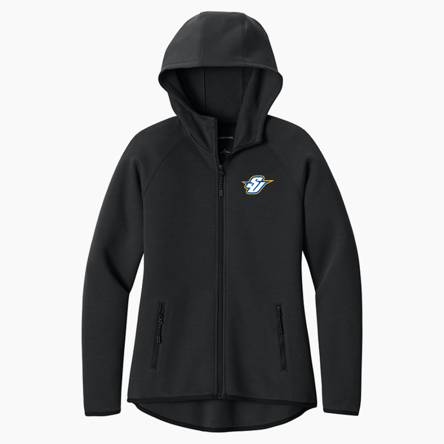Spalding University Eagles <span class="pdp-name-mascot">Spalding University Eagles</span> Sport-Tek Women's Contrast Full-Zip Hoodie