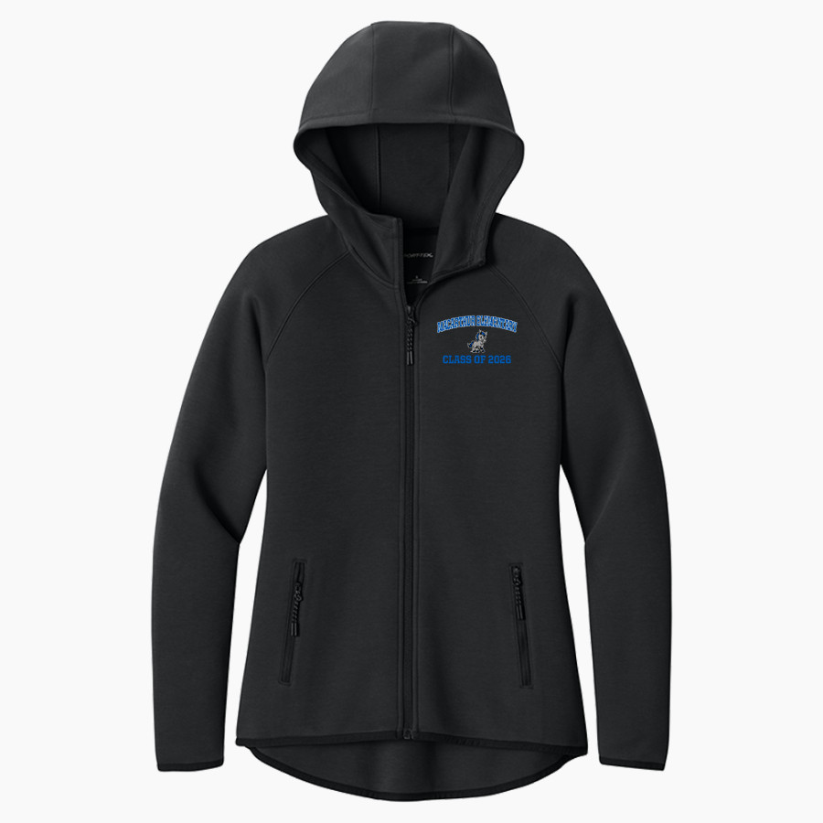 MacArthur Elementary Mustangs <span class="pdp-name-mascot">McArthur Elementary</span> Sport-Tek Women's Contrast Full-Zip Hoodie