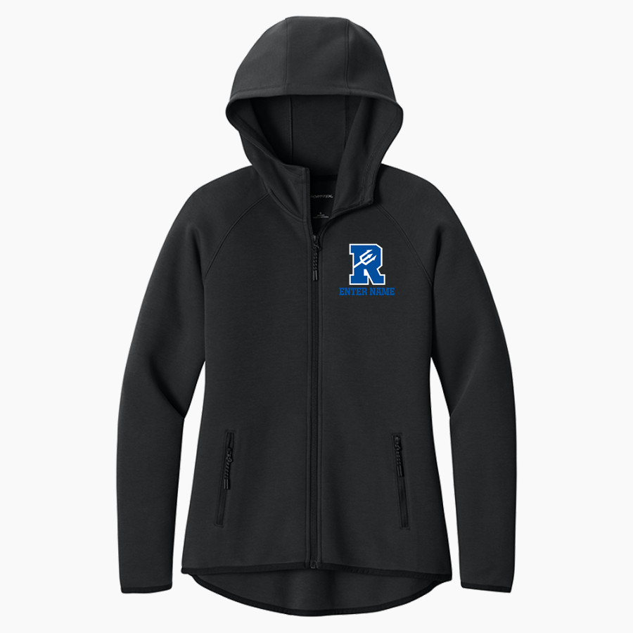READING SENIOR HIGH SCHOOL BLUE DEVILS <span class="pdp-name-mascot">READING BLUE DEVILS</span> Sport-Tek Women's Contrast Full-Zip Hoodie