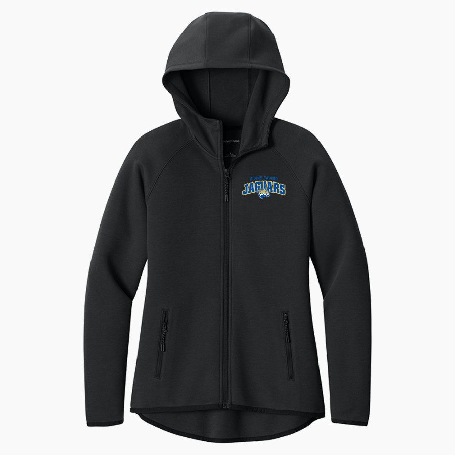 Divine Savior Academy Jaguars <span class="pdp-name-mascot">Divine Savior Academy Jaguars</span> Sport-Tek Women's Contrast Full-Zip Hoodie