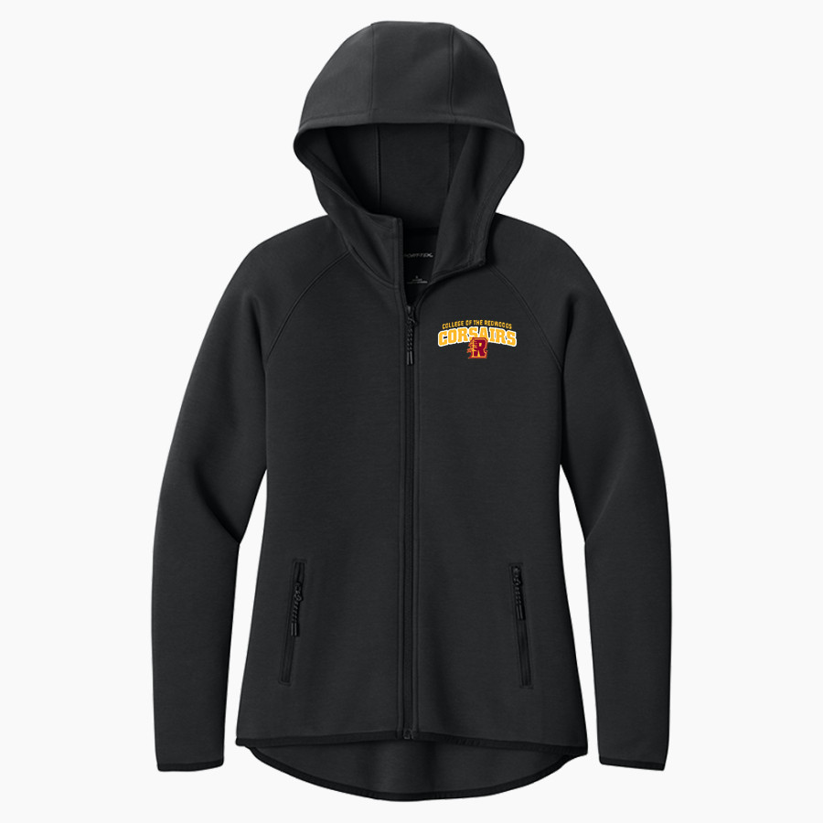 College of the Redwoods CORSAIRS <span class="pdp-name-mascot">College of the Redwoods CORSAIRS</span> Sport-Tek Women's Contrast Full-Zip Hoodie