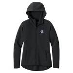St Denis CYO Bulldawgs <span class="pdp-name-mascot">St Denis CYO Bulldawgs</span> Sport-Tek Women's Contrast Full-Zip Hoodie Front Thumbnail