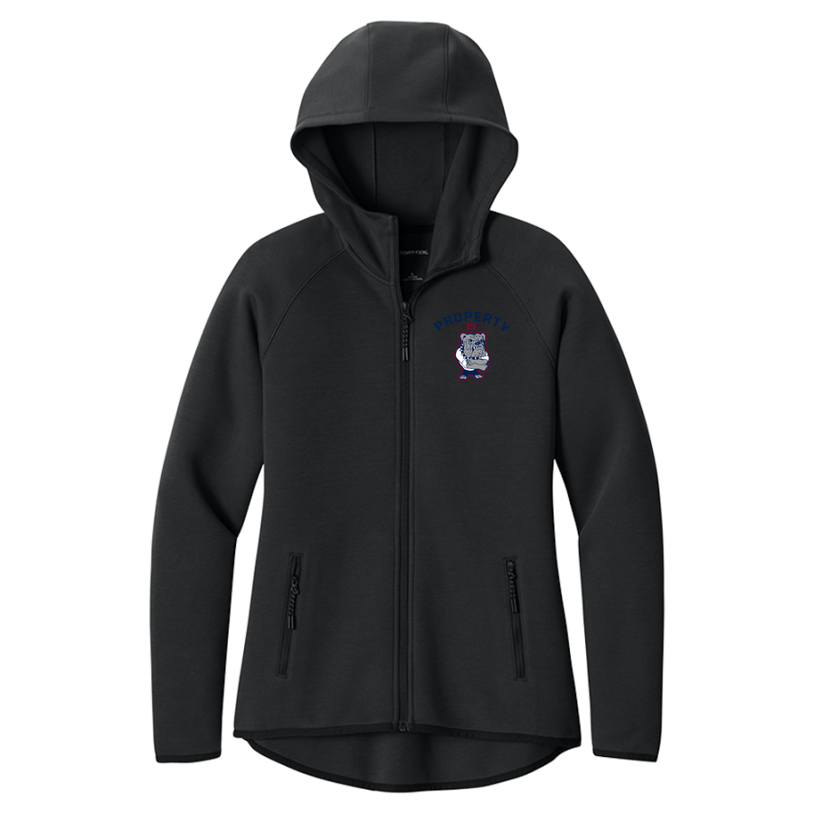 St Denis CYO Bulldawgs <span class="pdp-name-mascot">St Denis CYO Bulldawgs</span> Sport-Tek Women's Contrast Full-Zip Hoodie