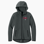 Chaffee Red Devils <span class="pdp-name-mascot">Chaffee Schools Red Devils</span> Sport-Tek Women's Contrast Full-Zip Hoodie Front Thumbnail