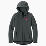 Bluefield University Sideline Store <span class="pdp-name-mascot">Bluefield University</span> Sport-Tek Women's Contrast Full-Zip Hoodie Front Thumbnail