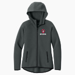 Bryn Athyn College The Official Store of the Lions <span class="pdp-name-mascot">Bryn Athyn College Lions</span> Sport-Tek Women's Contrast Full-Zip Hoodie Front Thumbnail