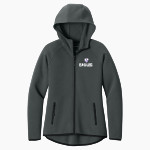 St. Edmund Prep Eagles <span class="pdp-name-mascot">St. Edmund Eagles</span> Sport-Tek Women's Contrast Full-Zip Hoodie Front Thumbnail