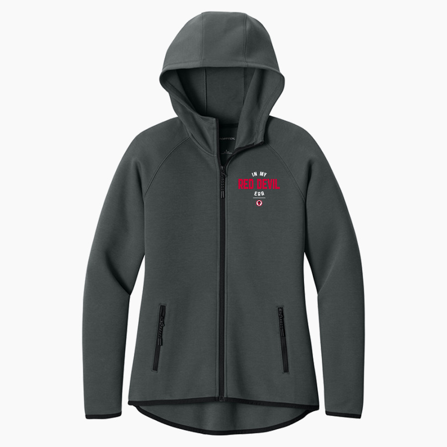 Chaffee Red Devils <span class="pdp-name-mascot">Chaffee Schools Red Devils</span> Sport-Tek Women's Contrast Full-Zip Hoodie