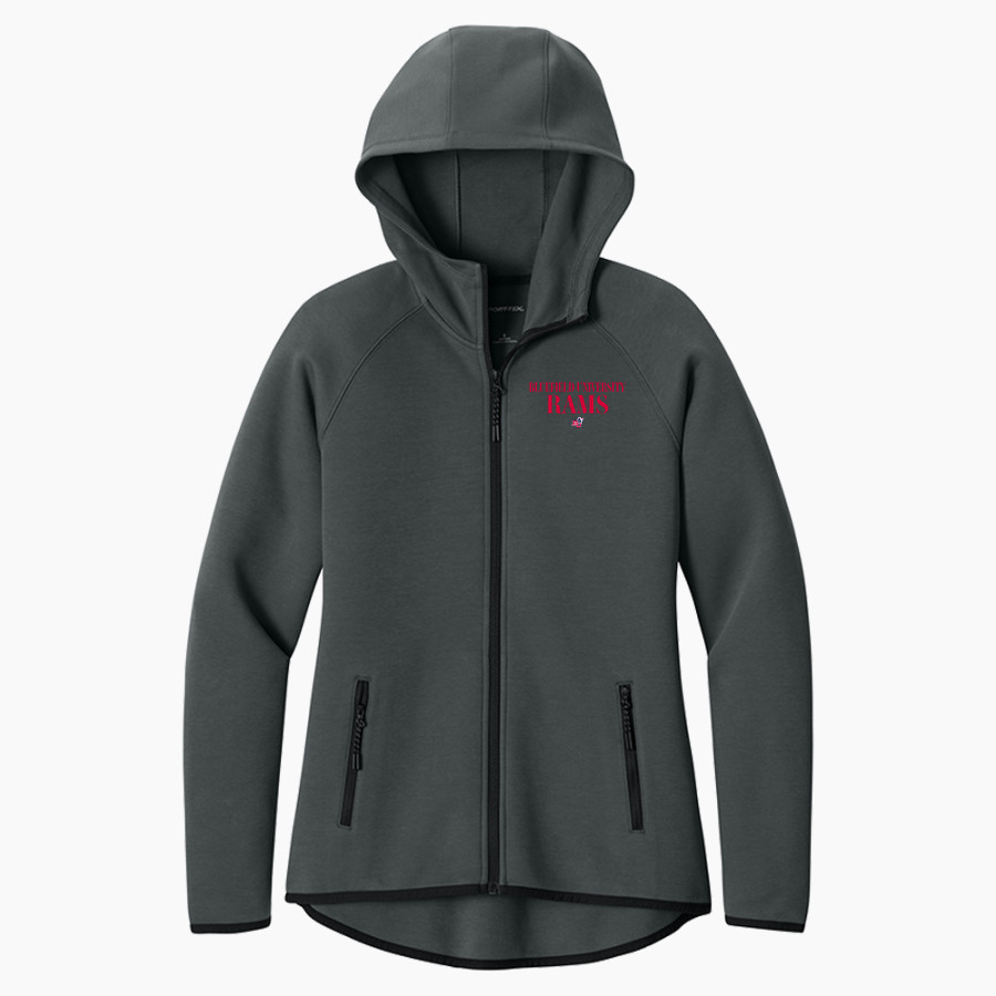 Bluefield University Sideline Store <span class="pdp-name-mascot">Bluefield University</span> Sport-Tek Women's Contrast Full-Zip Hoodie