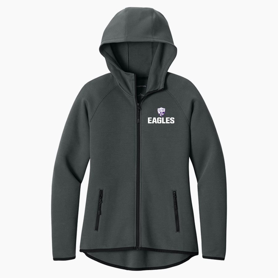 St. Edmund Prep Eagles <span class="pdp-name-mascot">St. Edmund Eagles</span> Sport-Tek Women's Contrast Full-Zip Hoodie