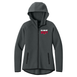 Annandale Cardinals <span class="pdp-name-mascot">Annandale Schools Cardinals</span> Sport-Tek Women's Contrast Full-Zip Hoodie Front Thumbnail
