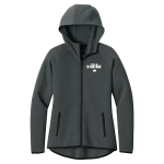 Gloversville High School <span class="pdp-name-mascot">Gloversville Dragon Huskies</span> Sport-Tek Women's Contrast Full-Zip Hoodie Front Thumbnail