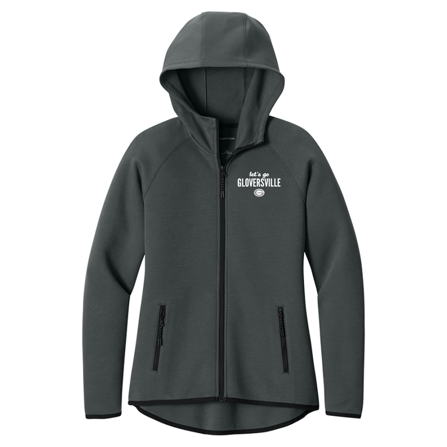 Gloversville High School <span class="pdp-name-mascot">Gloversville Dragon Huskies</span> Sport-Tek Women's Contrast Full-Zip Hoodie