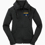 Rochester YellowJackets Sport-Tek Women's Sport-Wick Stretch Full-Zip Jacket Front Thumbnail