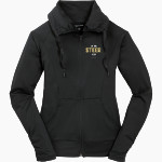 BIG SPRING HIGH SCHOOL STEERS <span class="pdp-name-mascot">BIG SPRING STEERS</span> Sport-Tek Women's Sport-Wick Stretch Full-Zip Jacket Front Thumbnail