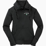 NYC Police Athletic League Online Store <span class="pdp-name-mascot">New York City PAL</span> Sport-Tek Women's Sport-Wick Stretch Full-Zip Jacket Front Thumbnail