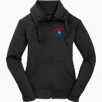 John Swett High School Online Apparel Store <span class="pdp-name-mascot">John Swett Warriors</span> Sport-Tek Women's Sport-Wick Stretch Full-Zip Jacket Front Thumbnail