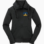 BIG SANDY HIGH SCHOOL WILDCATS <span class="pdp-name-mascot">BIG SANDY WILDCATS</span> Sport-Tek Women's Sport-Wick Stretch Full-Zip Jacket Front Thumbnail