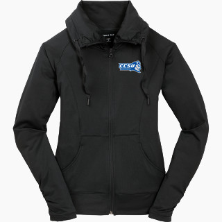 Sport-Tek Women's Sport-Wick Stretch Full-Zip Jacket
