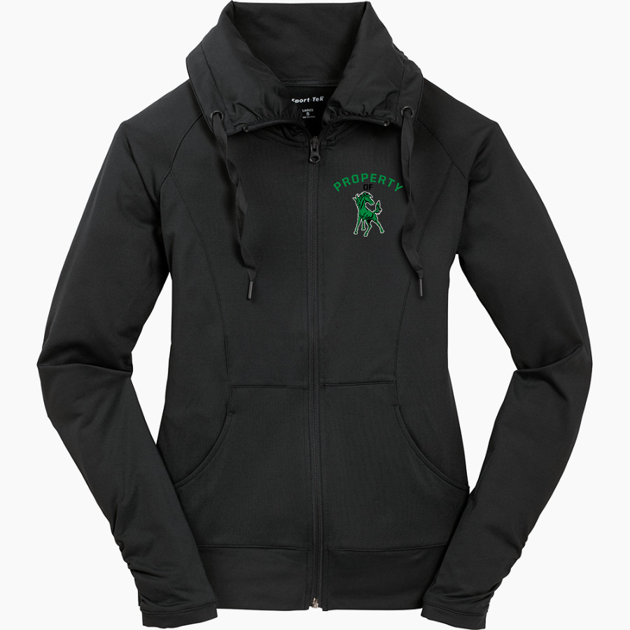 Blackfoot Broncos Sport-Tek Women's Sport-Wick Stretch Full-Zip Jacket