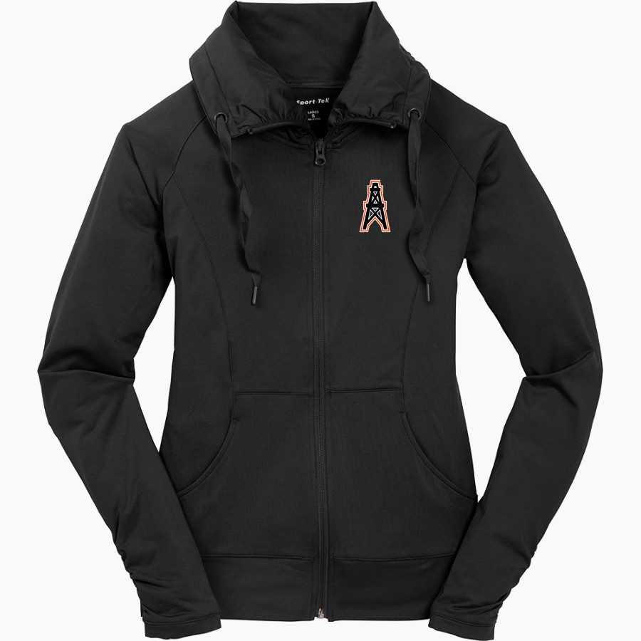 HUNTINGTON BEACH HIGH SCHOOL OILERS Sport-Tek Women's Sport-Wick Stretch Full-Zip Jacket