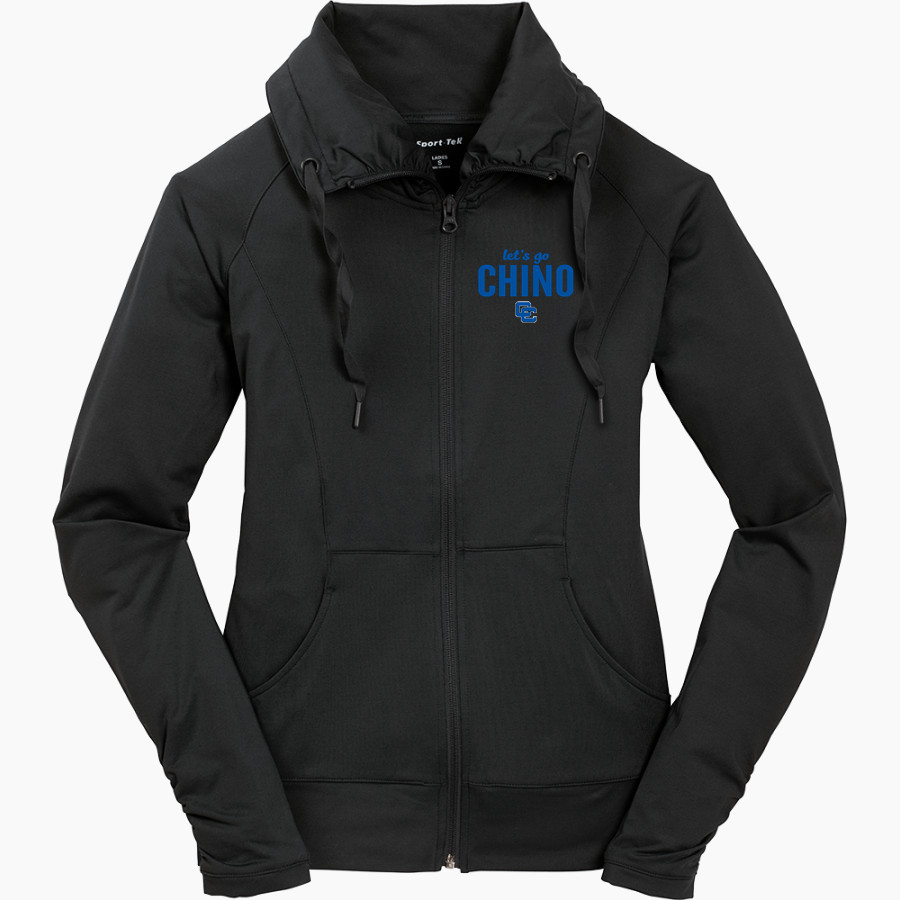 CHINO HIGH SCHOOL COWBOYS <span class="pdp-name-mascot">CHINO COWBOYS</span> Sport-Tek Women's Sport-Wick Stretch Full-Zip Jacket