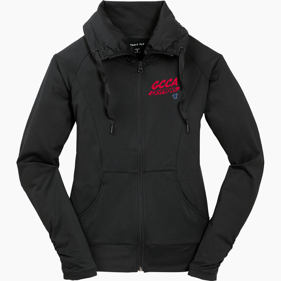 Grace Classical Gryphons Sport-Tek Women's Sport-Wick Stretch Full-Zip Jacket