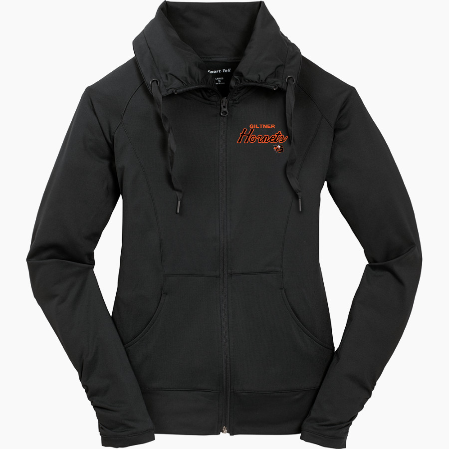 Giltner Hornets <span class="pdp-name-mascot">Giltner Hornets</span> Sport-Tek Women's Sport-Wick Stretch Full-Zip Jacket